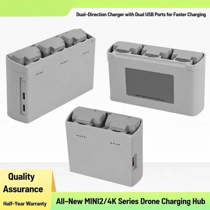 for DJI Mini 4K Two Way Battery Charger New Mini 2 SE Charging Hub Drone Accessories