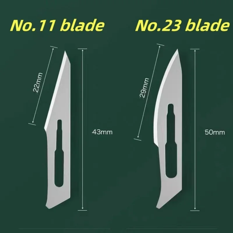 No. 11 No. 23 Blade Surgery Industrial Engraving Blade Mobile Repair Film Blade Tool Shaving Secondary Trimming Art Blade