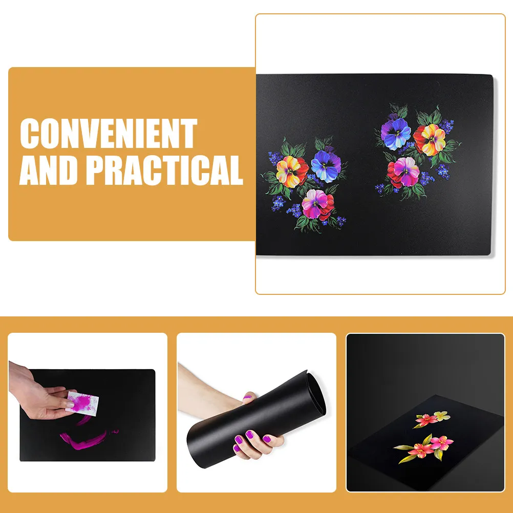 

15Pcs Nail Art Training Palette Washable Reusable Color Mixing Plate Lightweight Portable for Nail Design Practice and Blending