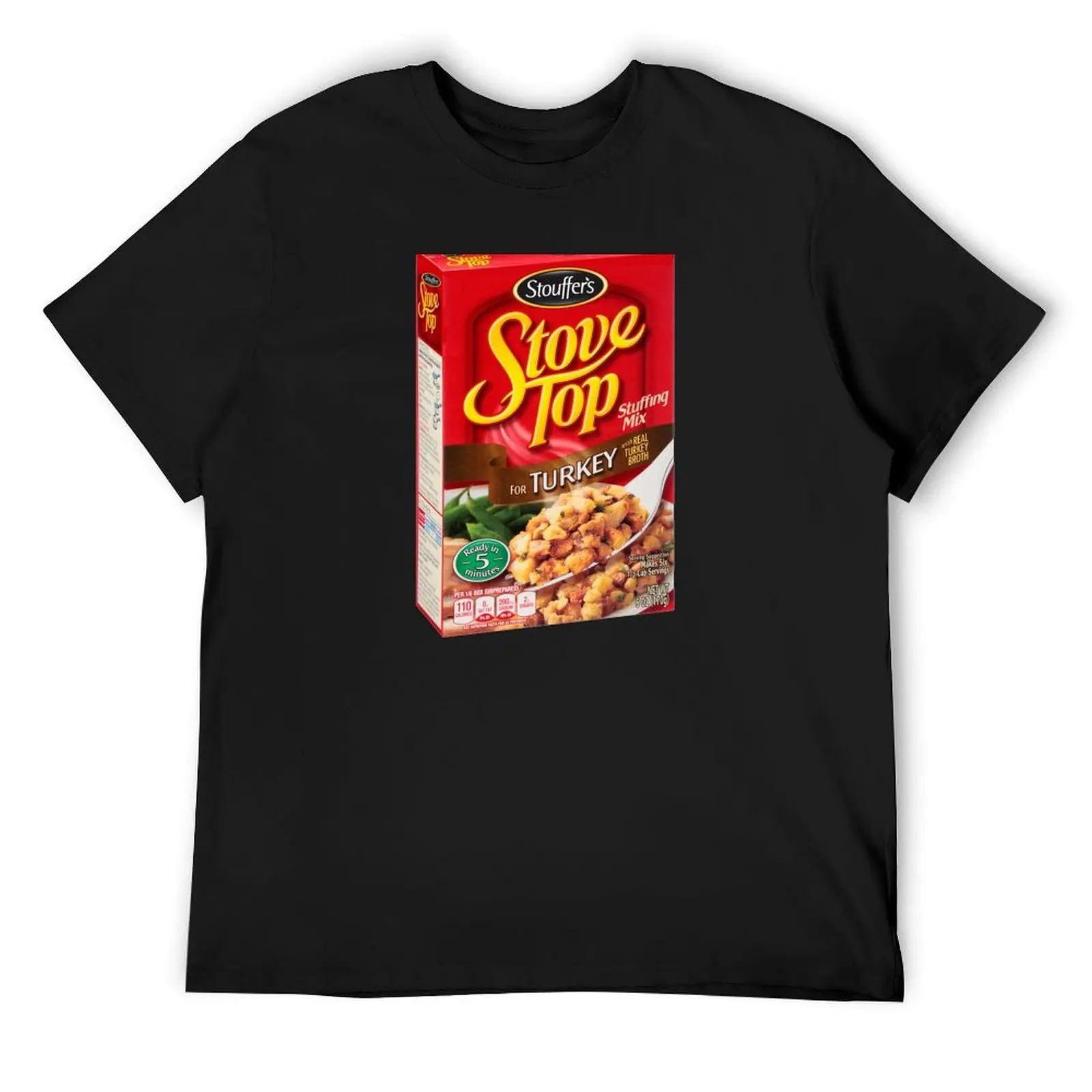 Mandela Effect - Stove Top Stuffing (parody) T-Shirt sports fans kawaii clothes plus size tops black t-shirts for men