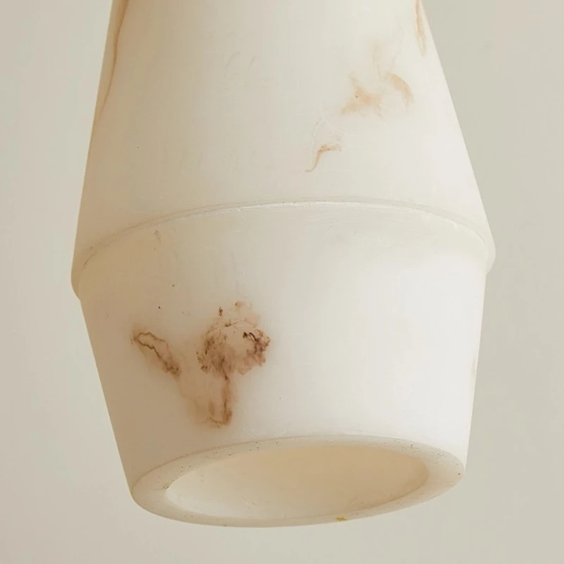 Spanish Three Headed Imitation Marble Pendant Light Hotel Homestay Kitchen Table Hanglamps Creative Designer Artistic Decorative