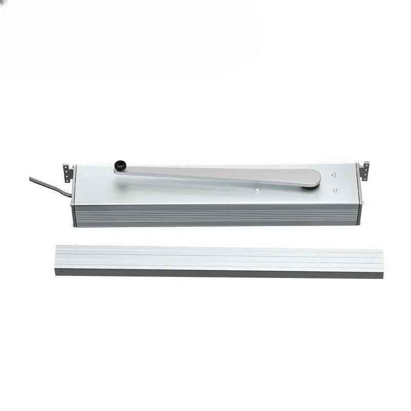 Fire smoke exhaust window opener with rain