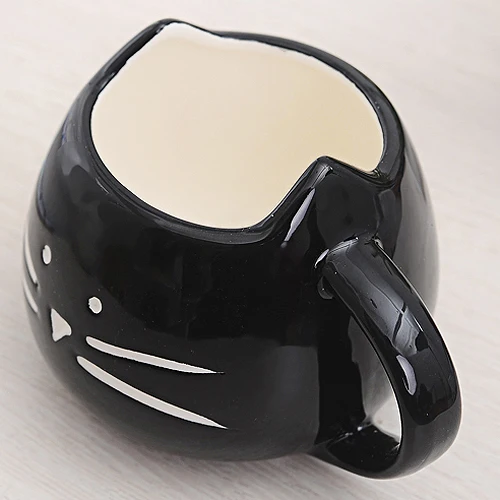 Ceramic Cute Cat Mugs With Spoon Coffee Tea Milk Animal Cups With Handle 400ml Drinkware Nice Gifts