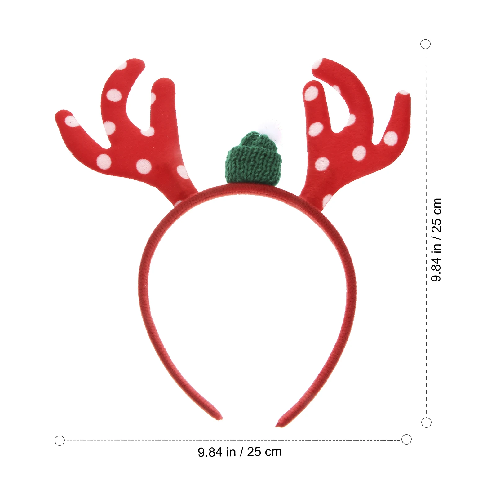 

5pcs Christmas Antlers Headbands For Kids Girls Hair Hoop Party Headdress Holiday Costume Accessory Lightweight Comfortable