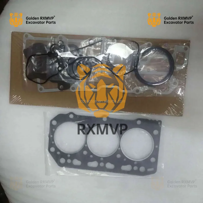 For XMVP Engine Parts 729601-92880 Overhaul Gasket Kit 3tn82 3d84-2 With Head 729601-92790