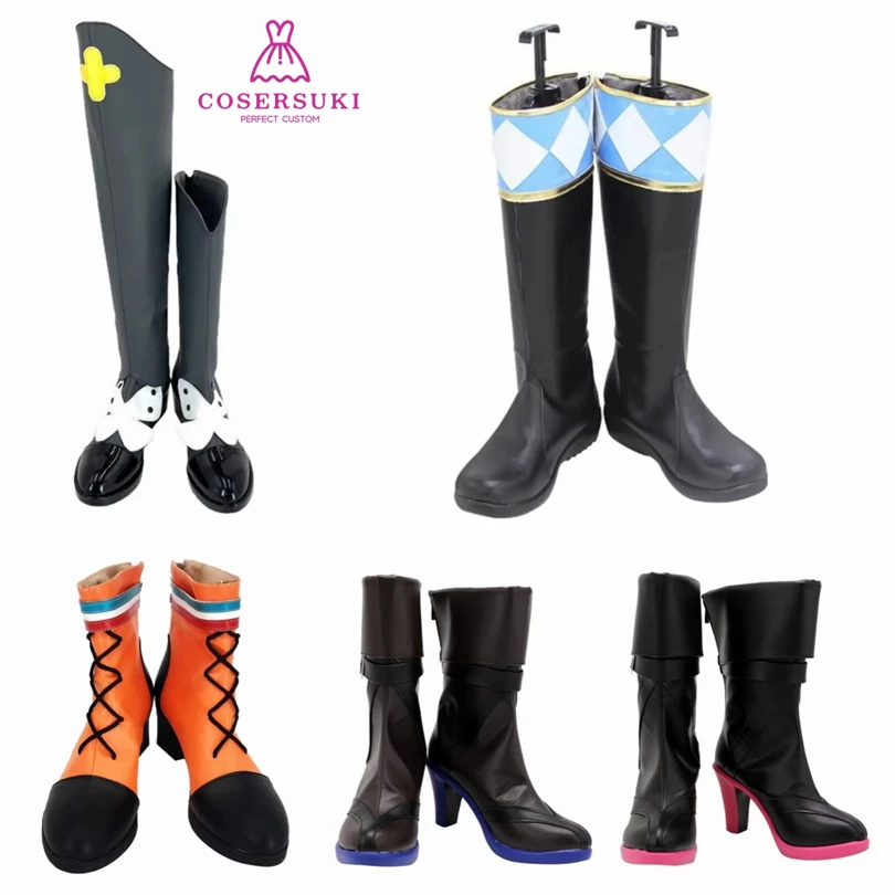 Project Sekai Kamishiro Rui Momoi Airi Rin Ren Shinonome Akito Aoyagi Toya Cosplay Shoes Boots Professional Handmade