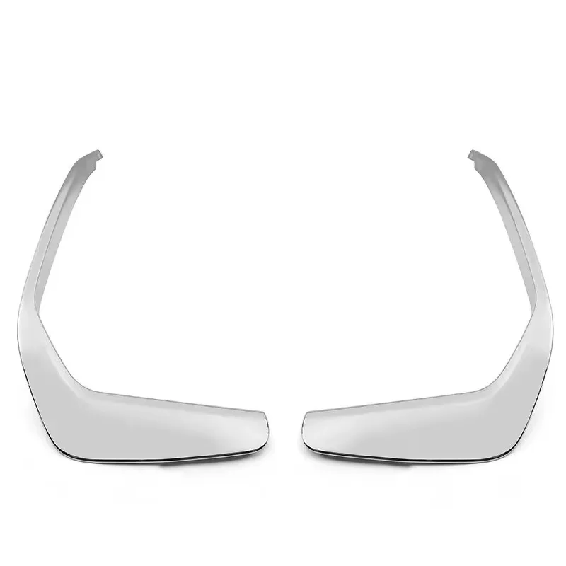 

Qua For ABS Front Bumper Fog Light Trim Lamp Eyelid Eyebrow Strip Cover Cars Accessories Audi A6 C8 S- Line 2019 2020 2021 2022