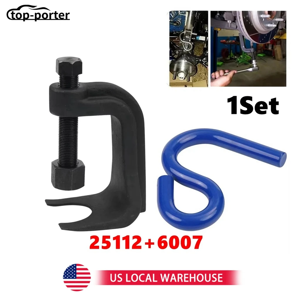 

1Set For Cars Trucks SUVs 6007 Lower Control Arm Prying Tool & 25112 Ball Joint Separator Suspension Specialty Bushing Tool Kit