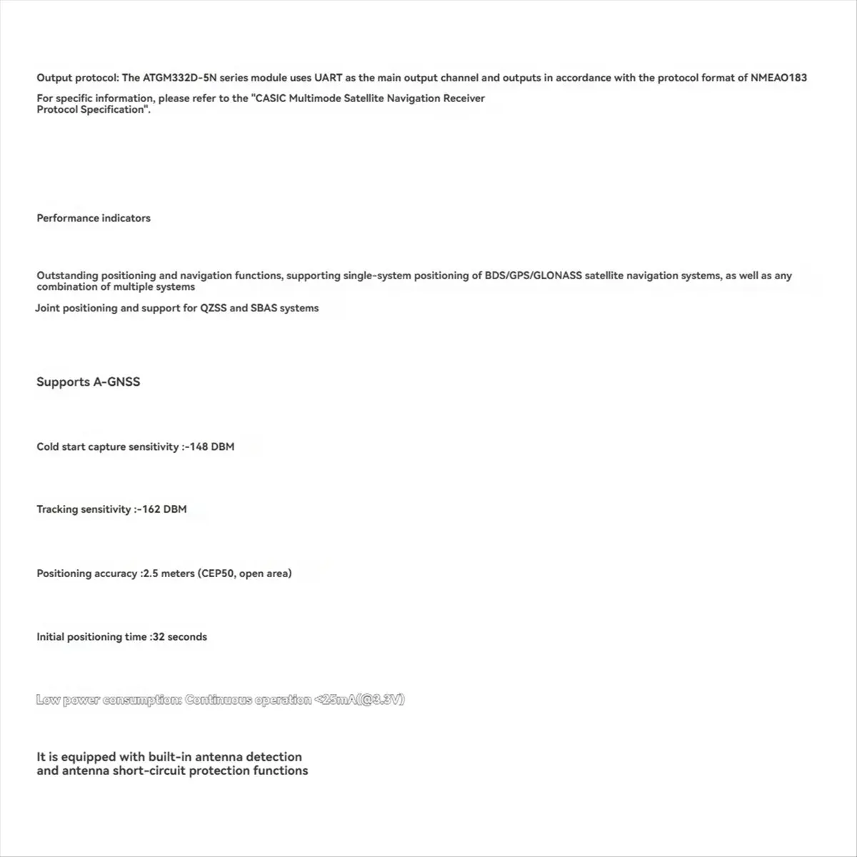 ATGM336H Gps+Bds Du…