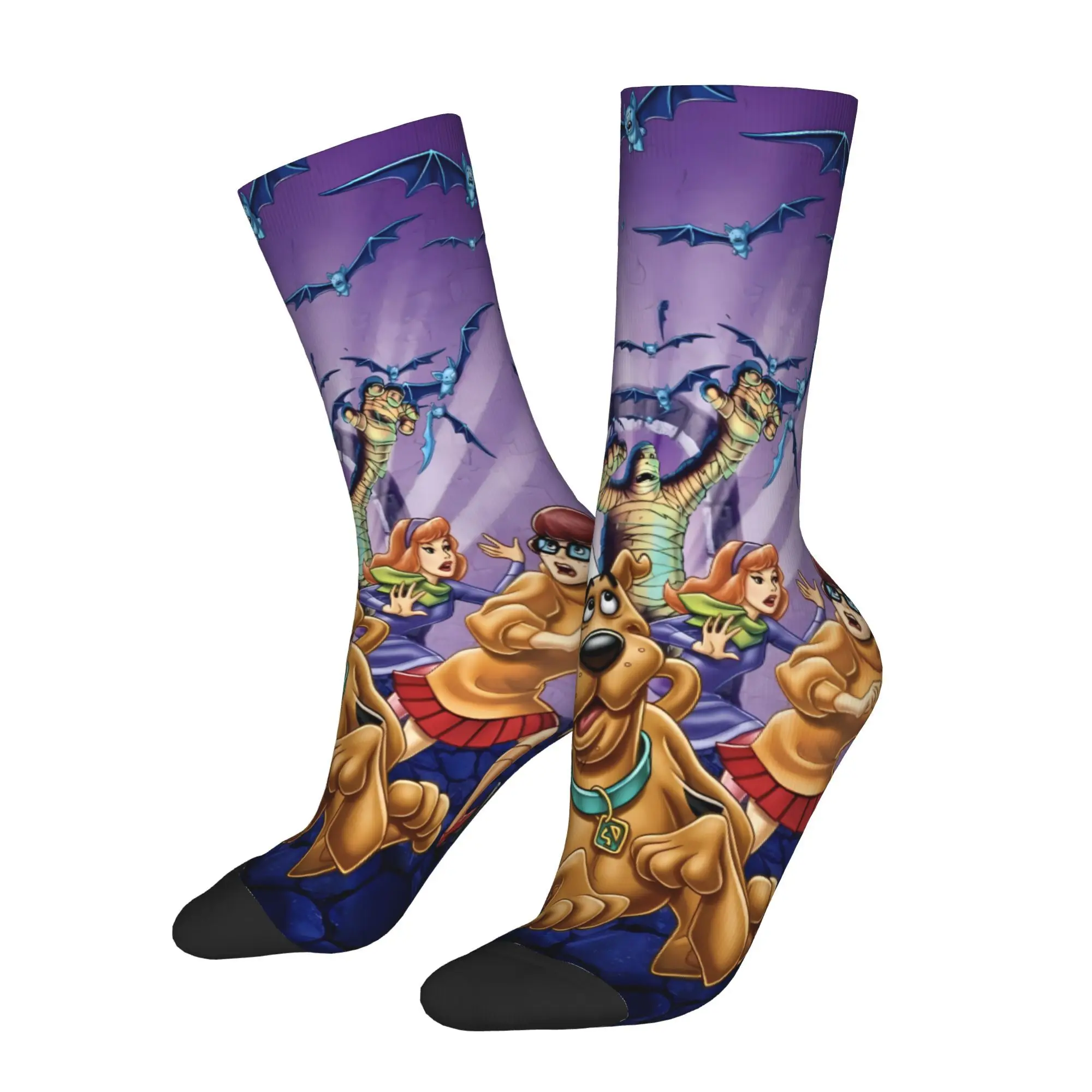 

Cartoon Sock Printed Man Polyester