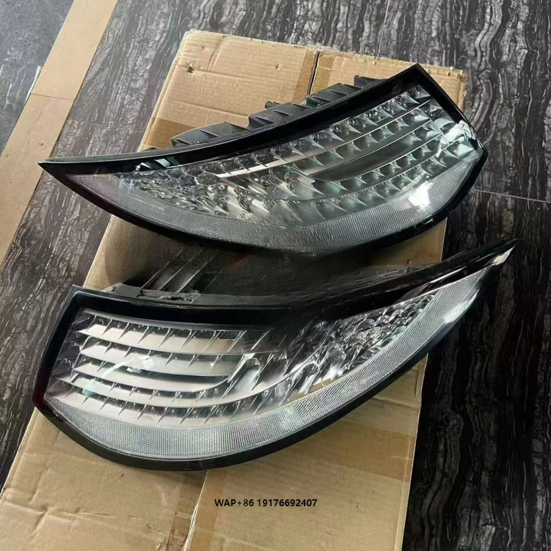 Transparent Taillights Handmade for  997.2 LED Black Tail Light Clear Modified Taillights