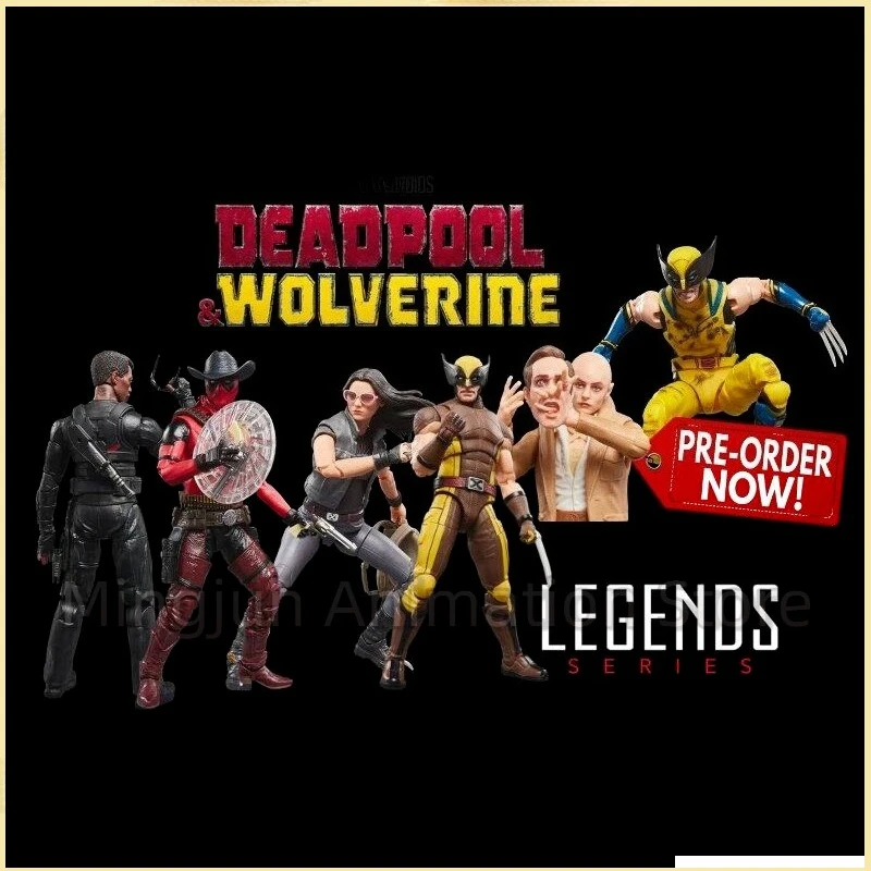 Stock Wolverine and Deadpool Brown Wolf Blade X23 Cowboy Deadpool Cassandra
