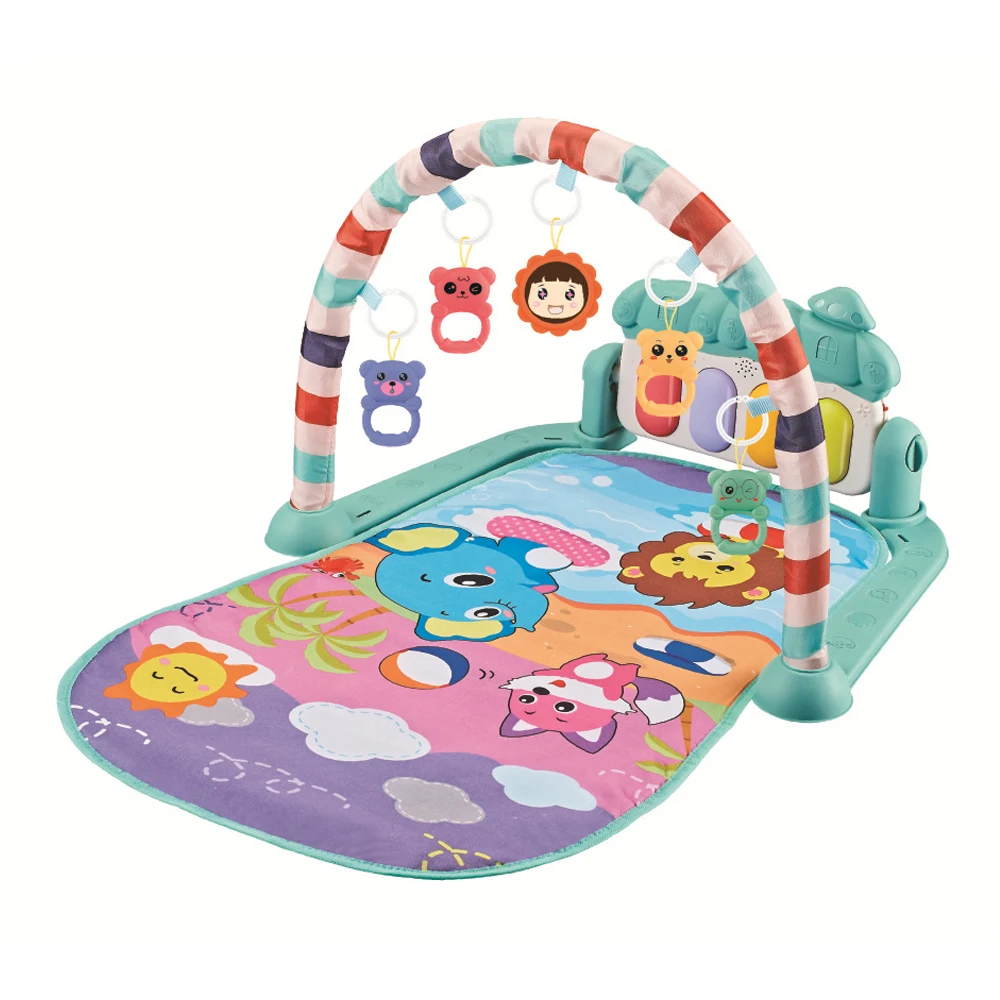 Baby Play Mat Play Game Developing Mat with Piano Baby Music Play Mat Early Education Gym Crawling Game Pad Game Stand