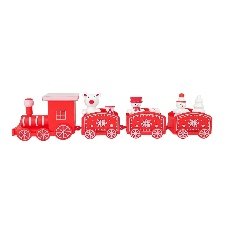 Trem de natal feliz natal decorações para casa 2024 cristmas ornamento natal navidad noel presentes feliz ano novo 2025 presentes