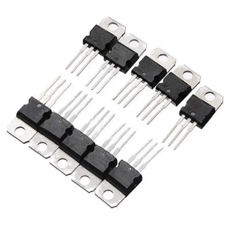 60pcs/box Voltage Regulator Transistor Assortment L7805CV-LM317t 10 Value Three-end Regulator Block Set