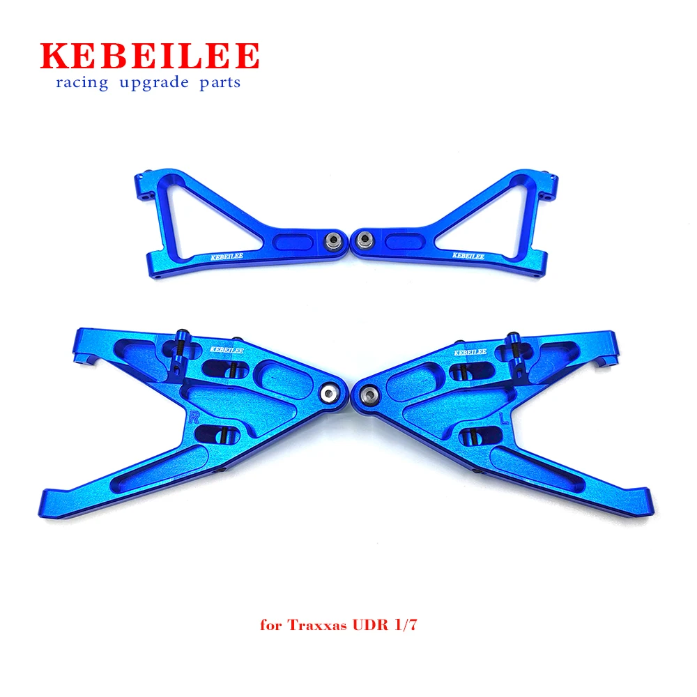 Kebeilee-traxxas udr、cncアルミニウム、7075 # 、アッパーサスペンション用の上部および下部アーム