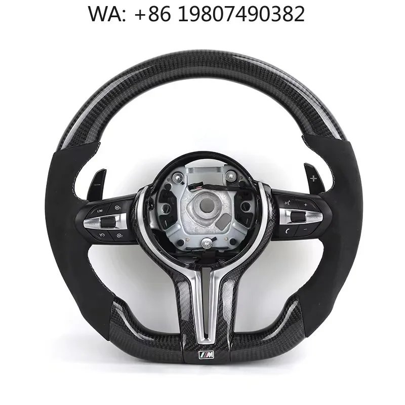 

Multi-material PU PVC Leather Carbon Blend Custom Modified Steering Wheel Sport Spec Interior Refit Parts For Sport Compact Vehi