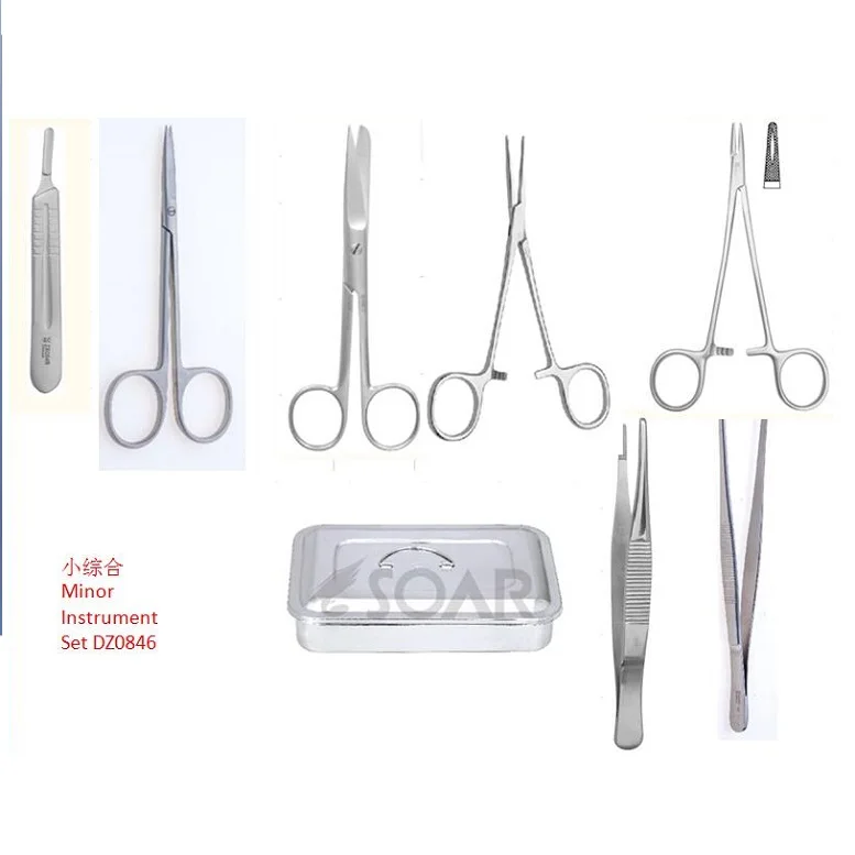 Instrumento quirúrgico veterinario de alta calidad, instrumentos de operación de animales