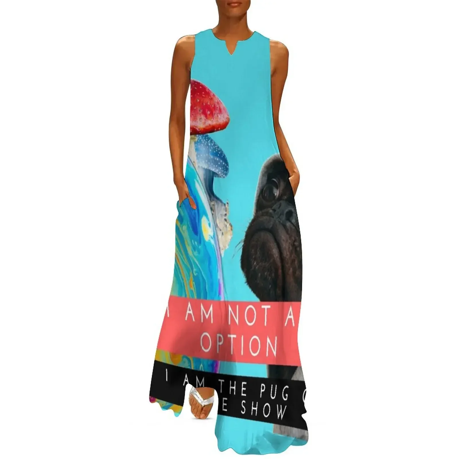 

Pug of the show Long Dress Dress for girls dress party night Clothing Elegant gowns