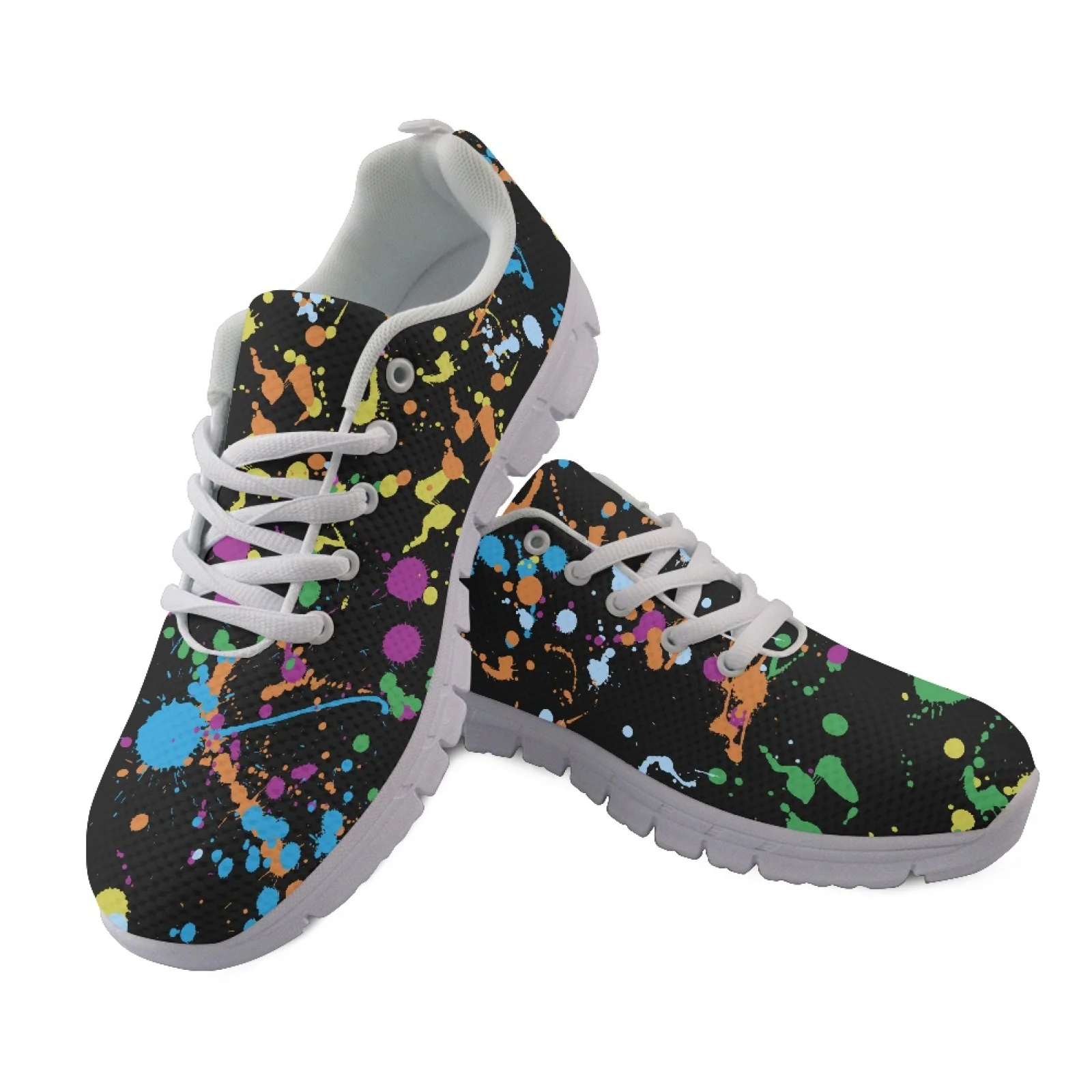 Coloranimal Color Splash Skull Laufschuhe, Tennisschuhe für Damen
