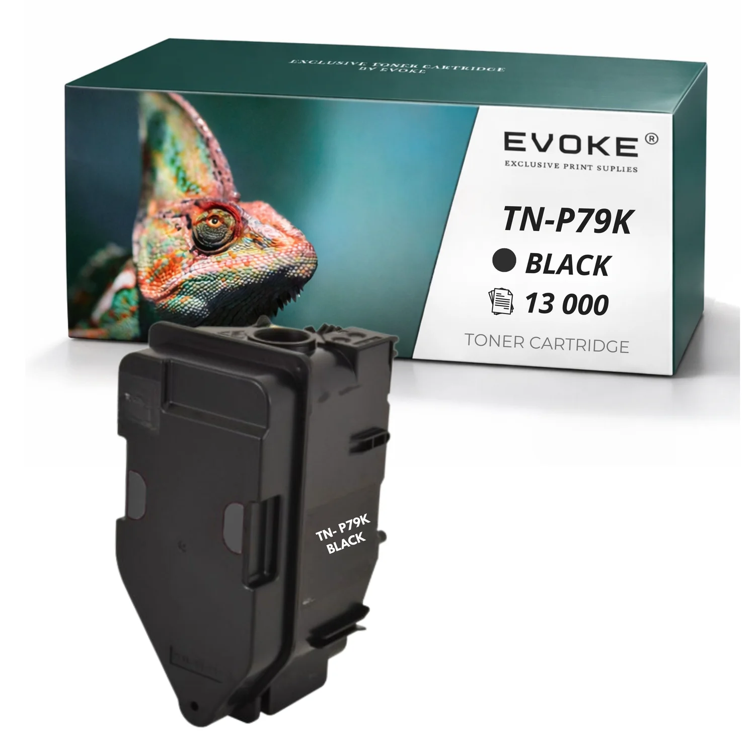 Evoke Compatibele Toner voor Konica Minolta Tnp-79K Tnp79 Tnp79K Tnp-79 Zwart 13000 Pagina's Bizhub C3350I C4050I