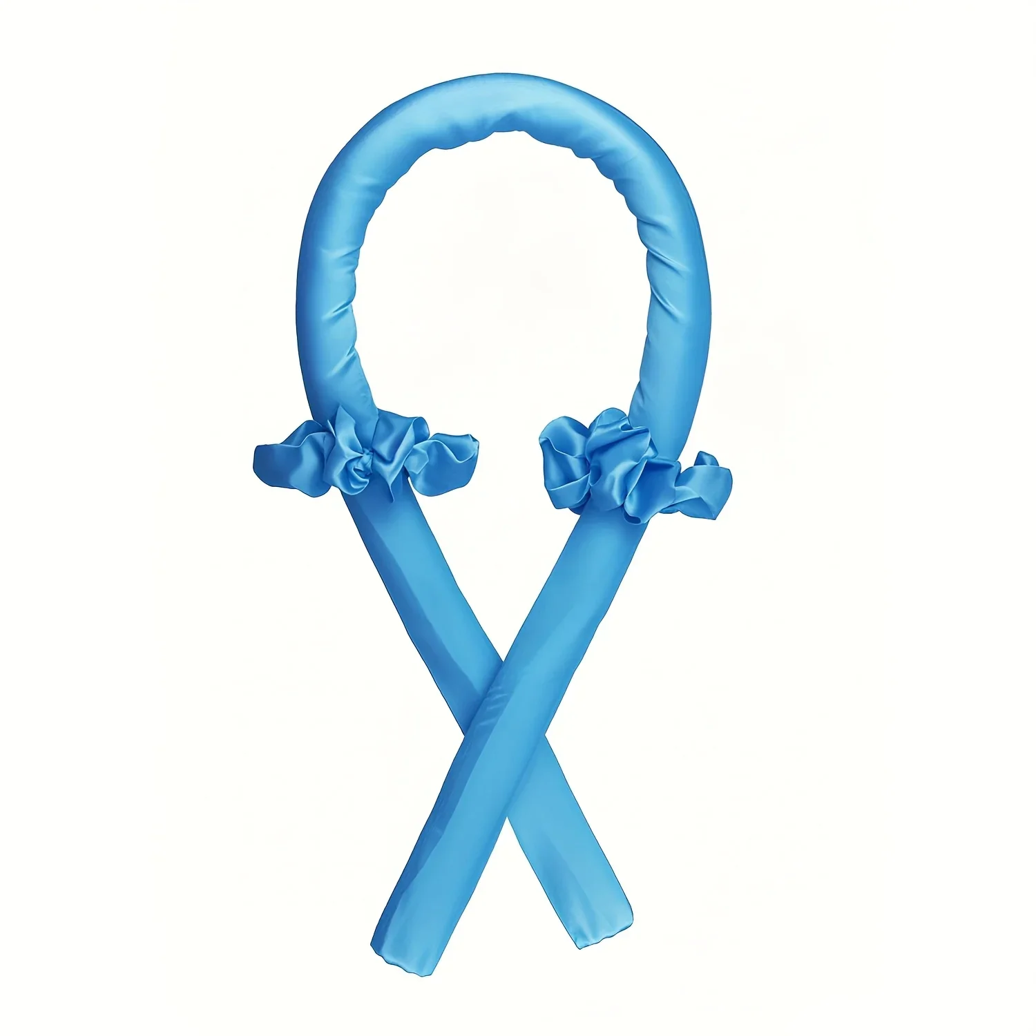 ヒートレスカーリングセット - サテンカーラー、夜間カーリングに最適 - ヘッドバンド付きノンヒートカーラー - 優しく効果的なヘアケア