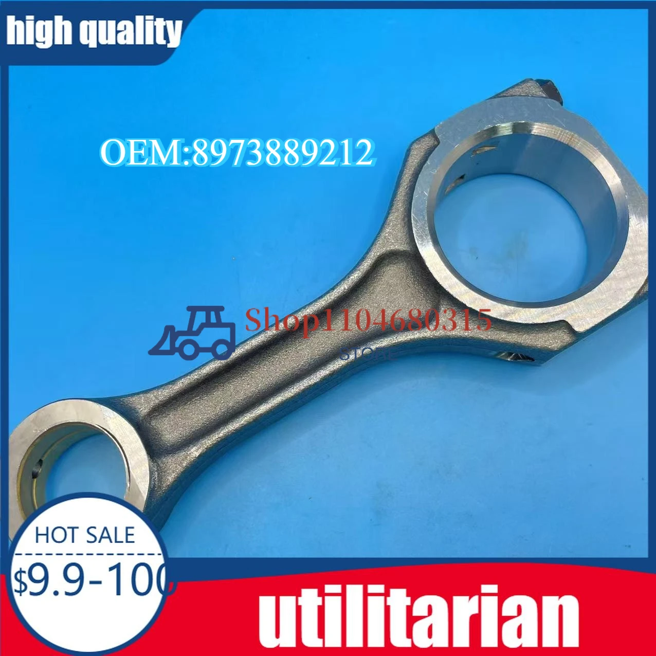 

1pcs 4JJ1 4JK1 Connecting rod set 8973889213 8973889212 for ISUZU Engine MU-X 8-97388921-0 3.0L