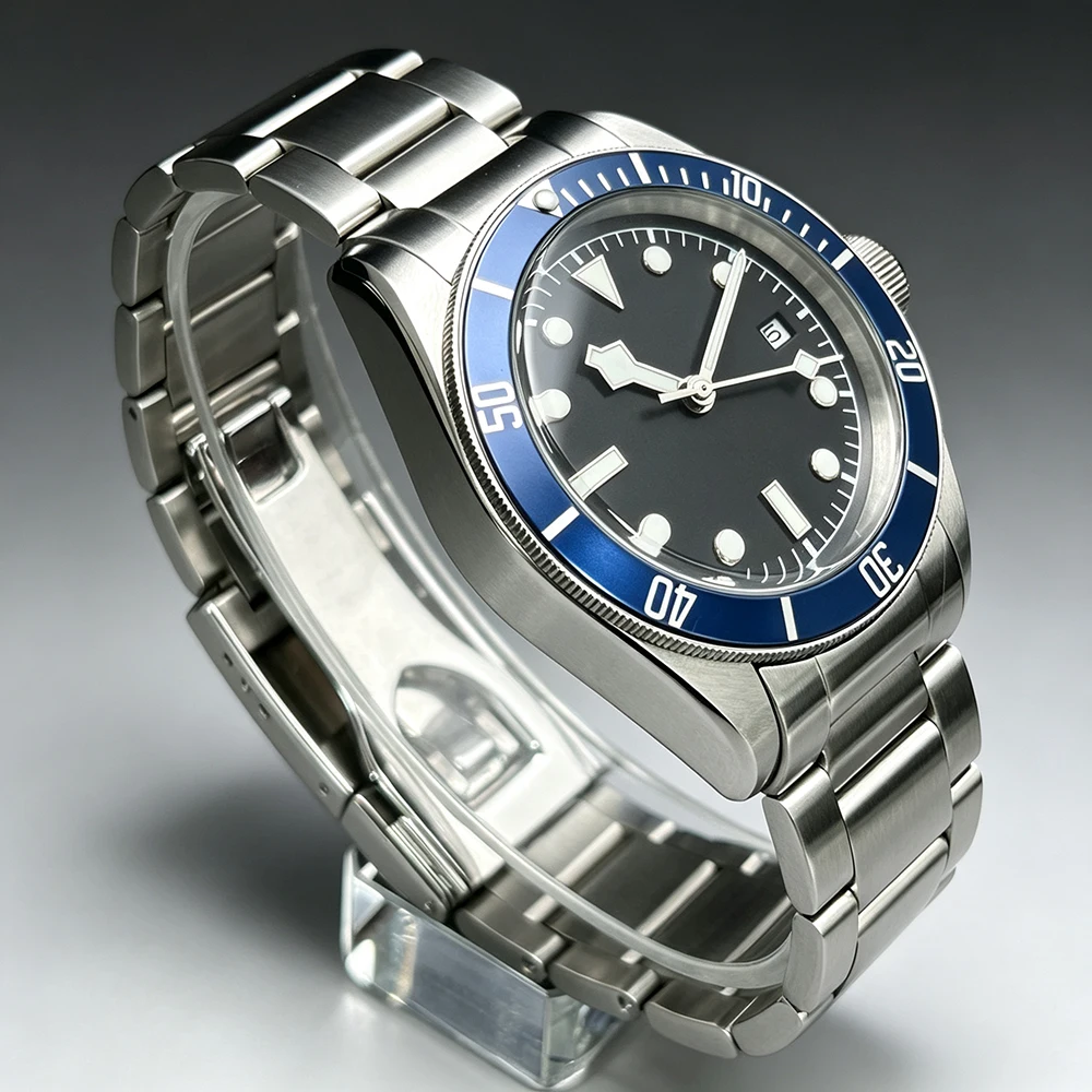 41mm High Quality New Men Fashion Automatic Mechanical Watch M8215 1612 Movement Sapphire Glass Stainless Steel Waterproof Case