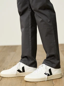 SIMWOOD 2025 Autumn New Regular Straight 270gsm Fabric Pants Men Casual Classical Chinos Trousers 5
