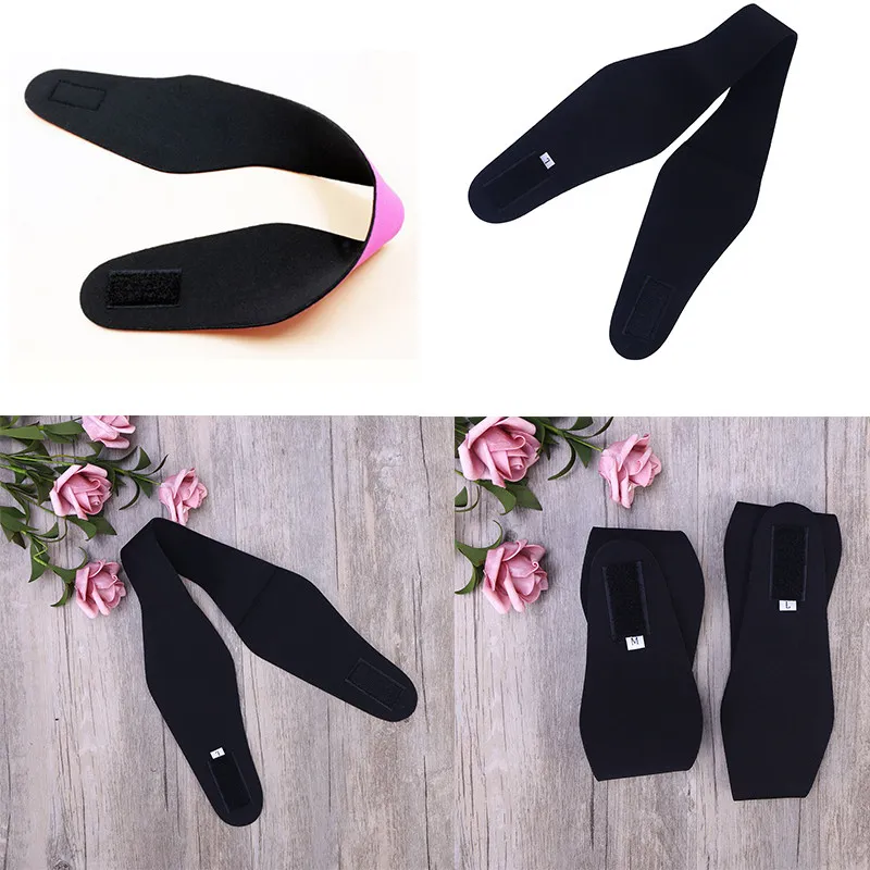 Neoprene Swimming Headband Rose Red Adjustable Ear Protector Band for Kids Adults Waterproof Sports Diving Use