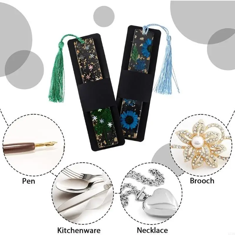 

Resin Holder for Bookmark Wrapping Small Business Packaging Supplies