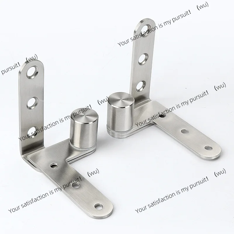 Stainless steel hinge automatic return double door hinge bar table  half waist two-way denim door shaft