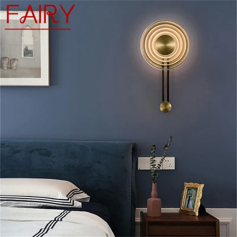 

FAIRY Classical Wall-Mounted Light Creative Clock Indoor Shape Fixtures Lamps LED Home Parlor Decoration