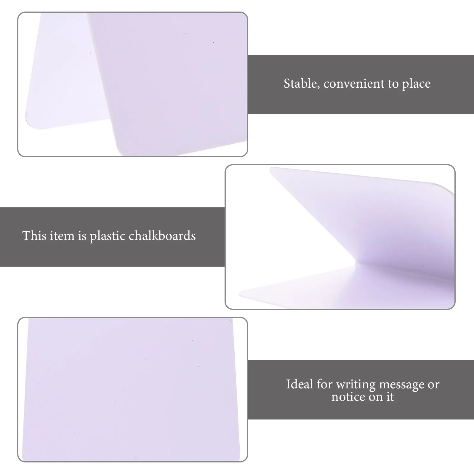 

12 Pcs Price Tag Mini Chalkboard Signs Food Labels for Display Decorative Chalkboards Decorations White Restaurant