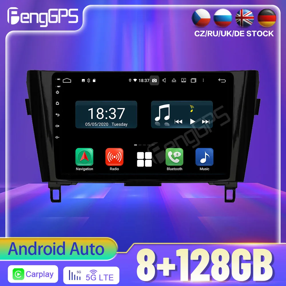 

8+128GB Android Auto PX6 DSP For Nissan Qashqai Car DVD GPS Navigation Auto Radio Tape Auto Stereo Video Head Unit