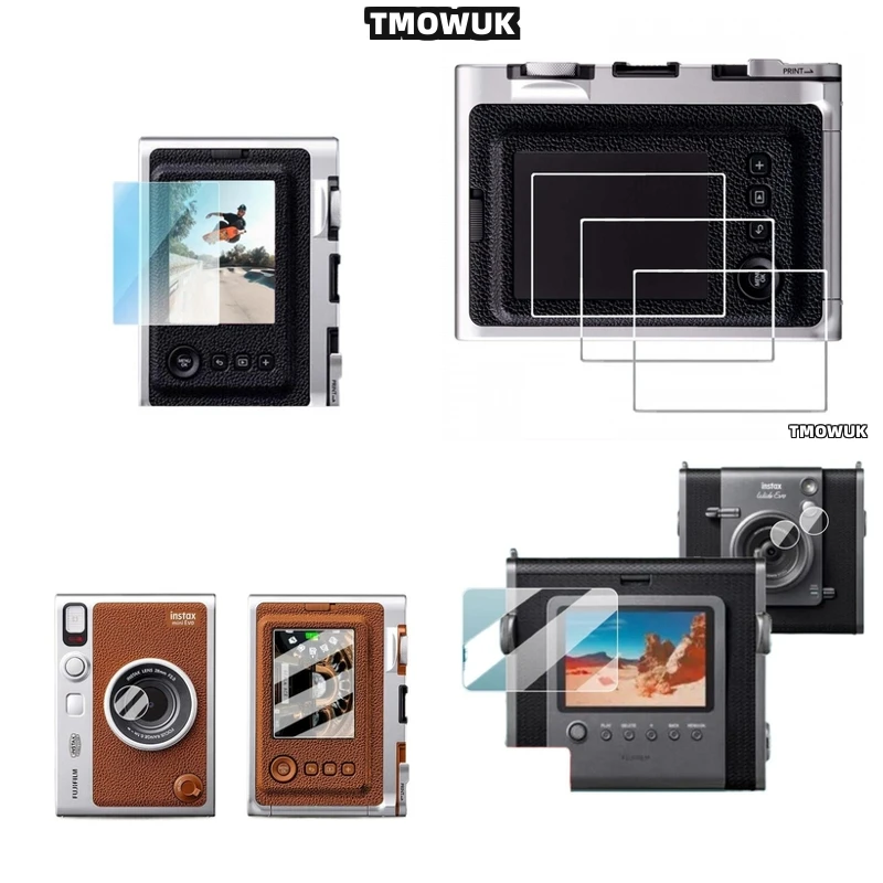 

For Fujifilm Instax WIDE EVO Mini Evo, 9H Tempered Glass Screen Protector, Anti-Scratch HD Clarity