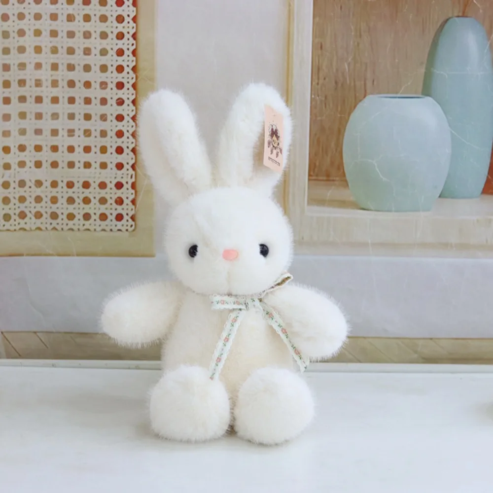 

Stuffed Rabbit Plush Toy Cartoon Animal Colorful Animal Dressed Bunny Doll Cute Soft Sweater Rabbit Soft Doll Home Decor