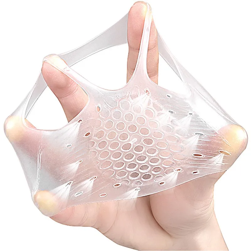 وسادة أمامية سميكة على شكل قرص العسل قابلة للتنفس وممتصة للصدمات وتخفيف الضغط ومضادة للتآكل وسادة عالية الكعب #4