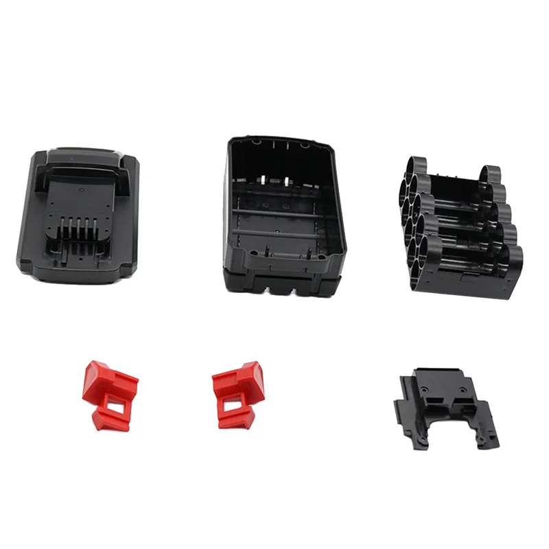 Battery Plastic Case PCB Circuit Board for 10 Core 18V 21700 Kit Li-Ion Battery Case Protective Board Kit