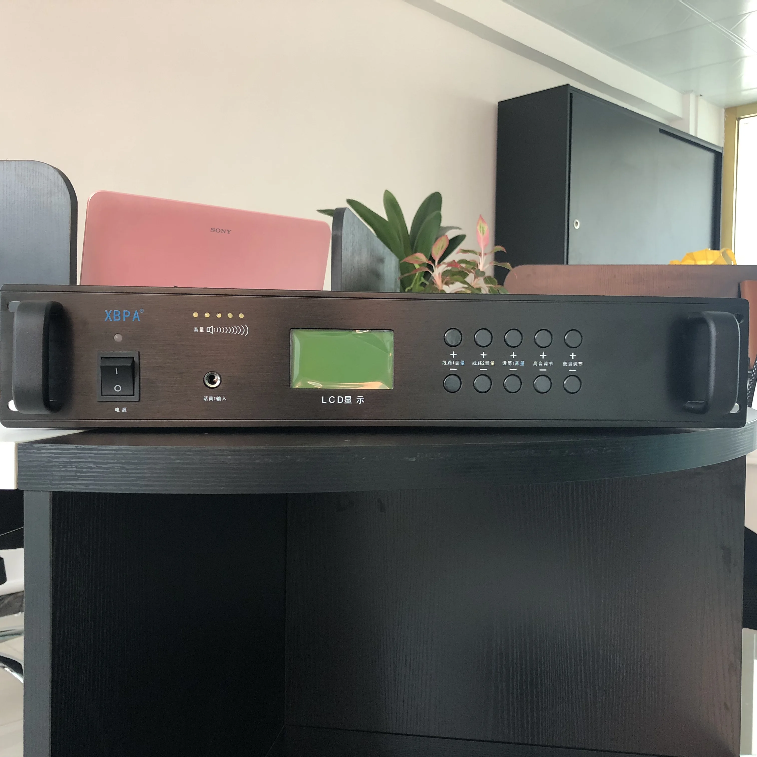 Amplificador de potência de sistema PA de áudio profissional TLF modelo doméstico 100V 100W a 2000W