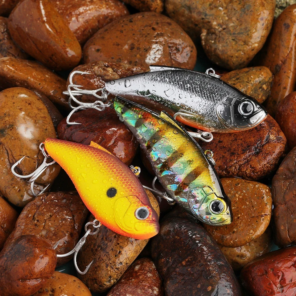 WALK FISH 75 mm 14,5 g VIB Vibrations-Angelköder, lippenlose Wobbler, sinkende Wobbler, Salzwasser, künstlicher harter Köder, Pesca Tackle