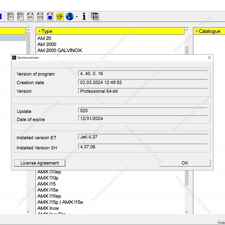

Каталог запчастей Jungheinrich JETI ET V4.37 для вилочных погрузчиков, 2024.05