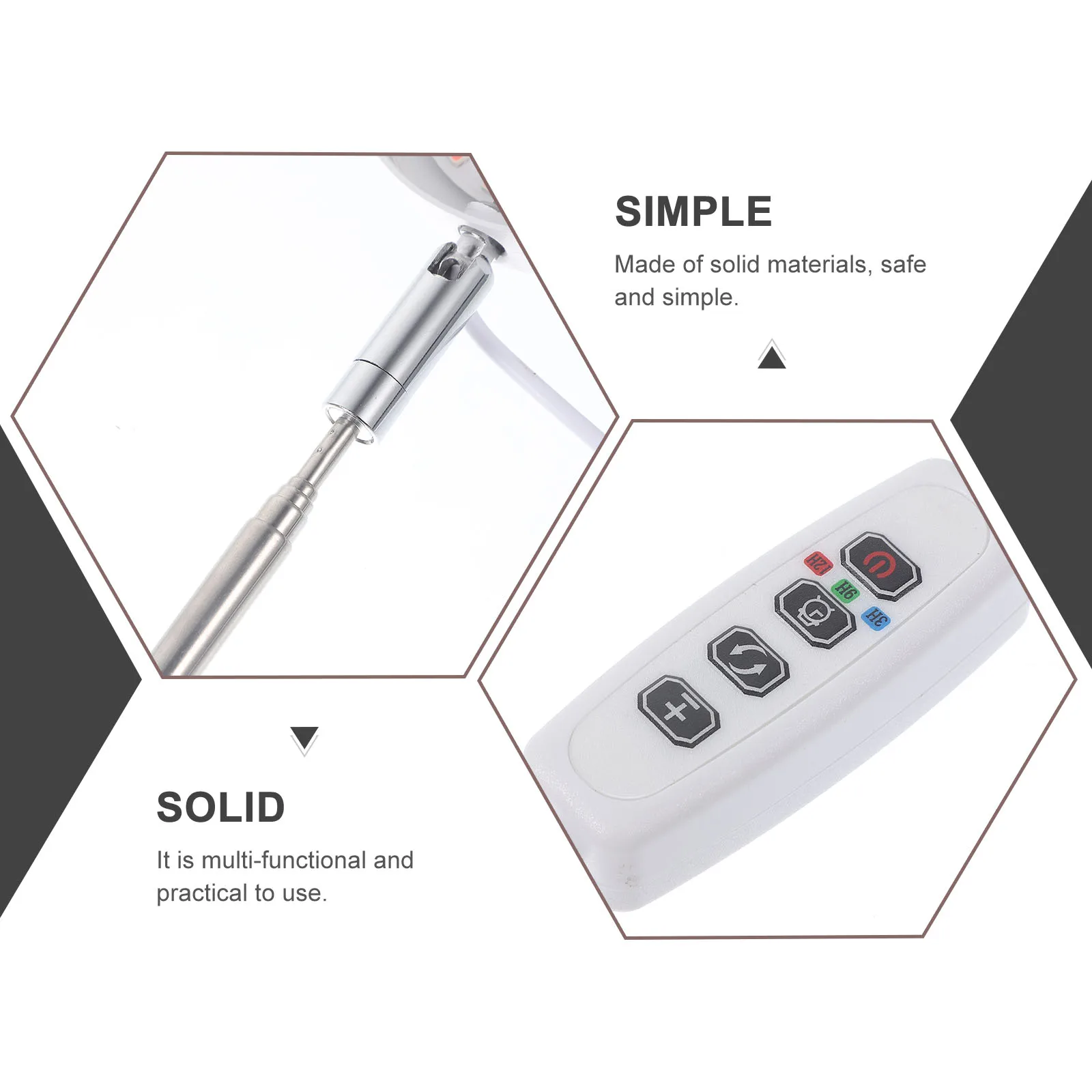 

1Set LED Plant Lamp Full Spectrum Metal Grow Light Suitable for Vegetables Potted Plants Cuttings Grow Lights LED Plant Light