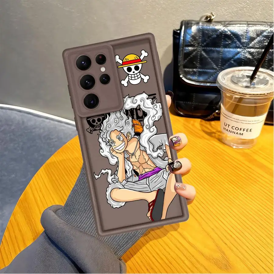 One Piece Luffy Cool Case for Samsung Galaxy S26 S23 Note 20 Ultra S24 ultra S20 FE S25 S22 Plus S21 Phone Cover view 3