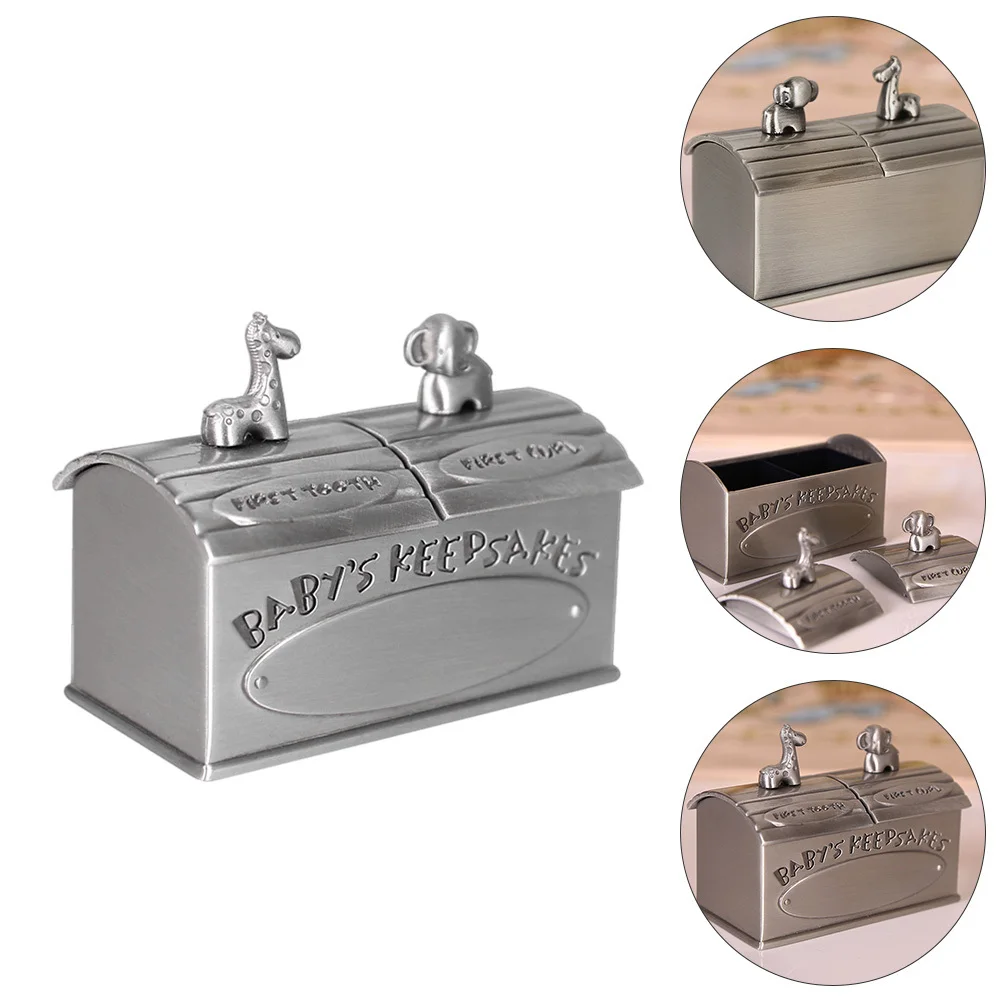 

Чехол для детских зубов, прочный ящик для хранения подарков, компактный органайзер, безопасный контейнер для завитков зубов, практичный подарок, органайзер для детских подарков