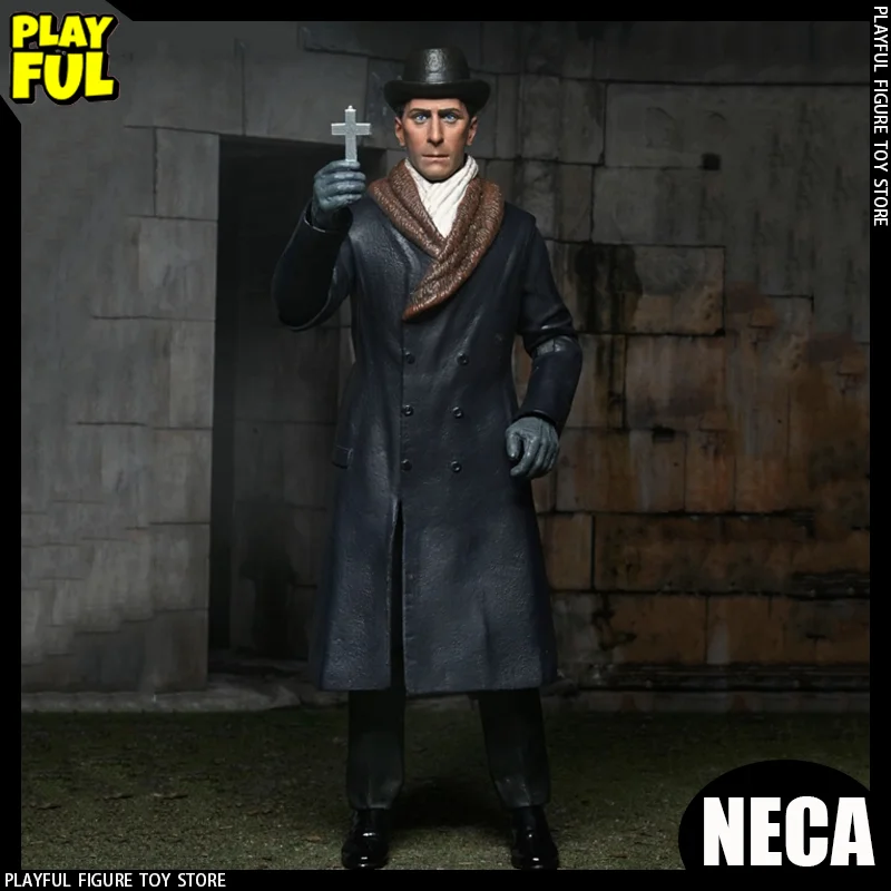

New In Stock Horror Of Dracula Anime Figure Neca 07001 Universal Monsters Dracula Action Figure Ornament Custom Toys Kids Gift