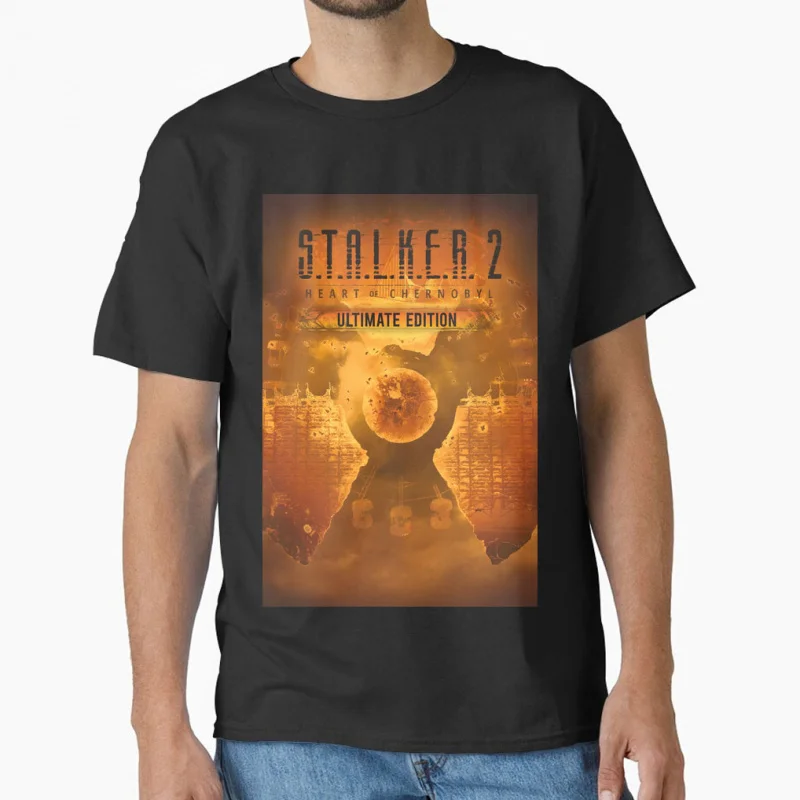 

S.T.A.L.K.E.R. 2 Heart of Chornobyl 0813# Stalker Video game Pripyat Exclusion Zone Gift T shirt for men Large size Tops S-6XL