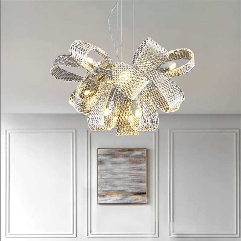 Modern Minimalism Luxury Glass Pendant Lamps Living Dining Bedroom Chandelier Room Decor Lustre Lights Indoor Lighting Fixtures