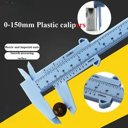 0-150mm ABS Plastic Vernier Caliper Measuring Inner And Outer Diameter Tool Measuring Caliber Jewelry Measuring Ruler Trammel