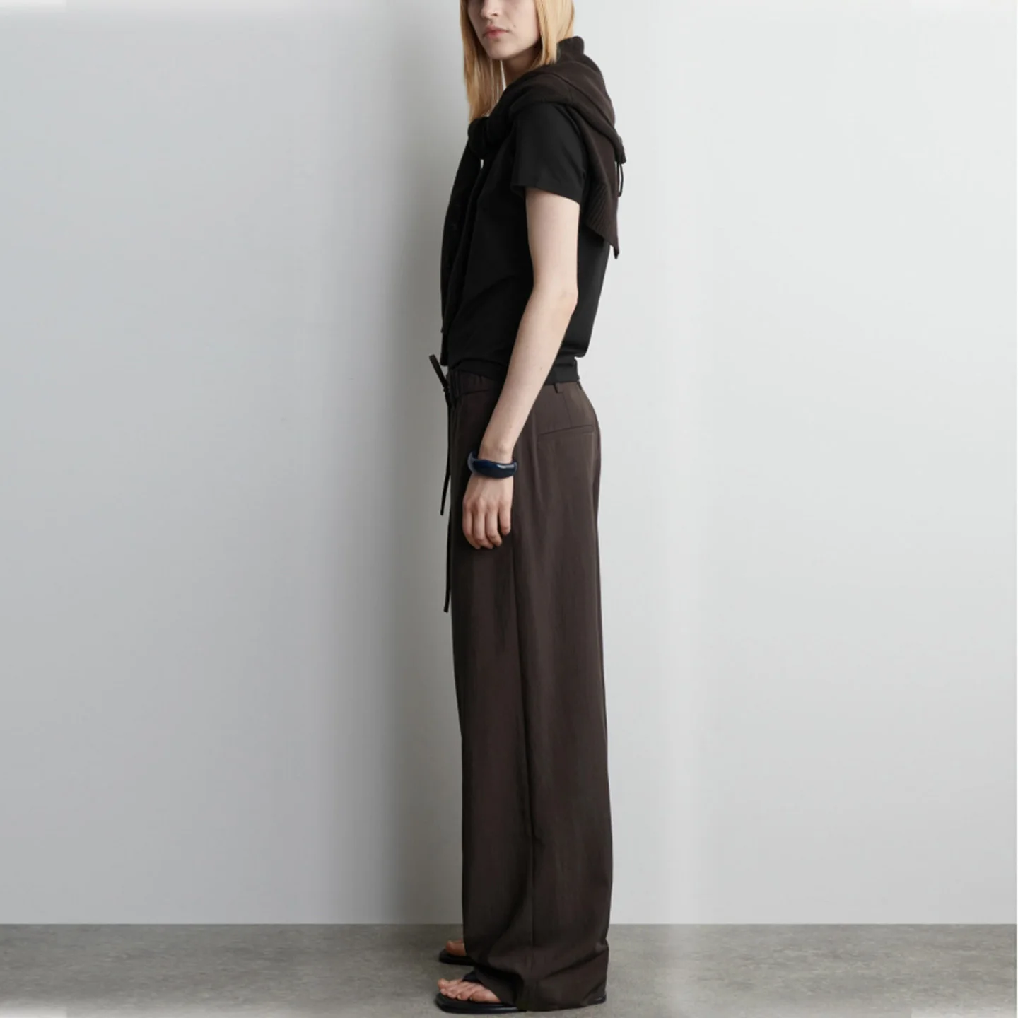 Women's Faion Lightweight Dstring Straight Leg Pants Autumn 2025 New Arrival Z Brand Casual Trousers